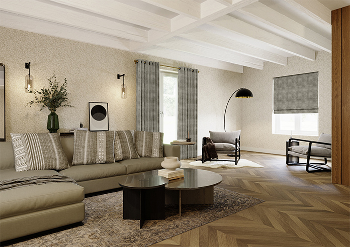 Rya, Platinum - Roman Blind - Image 7